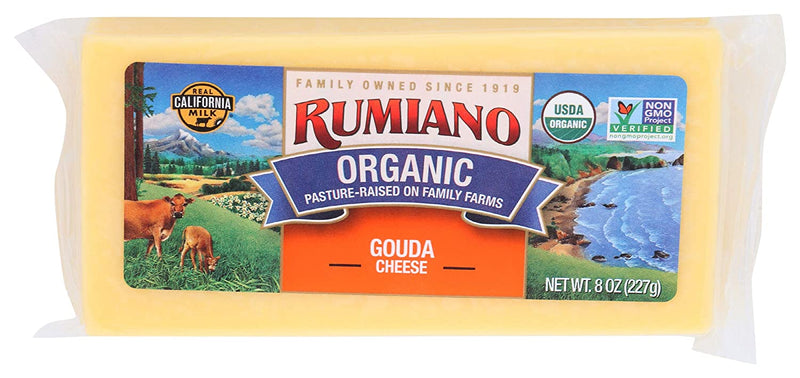 Rumiano Org Gouda Cheese 8 Oz