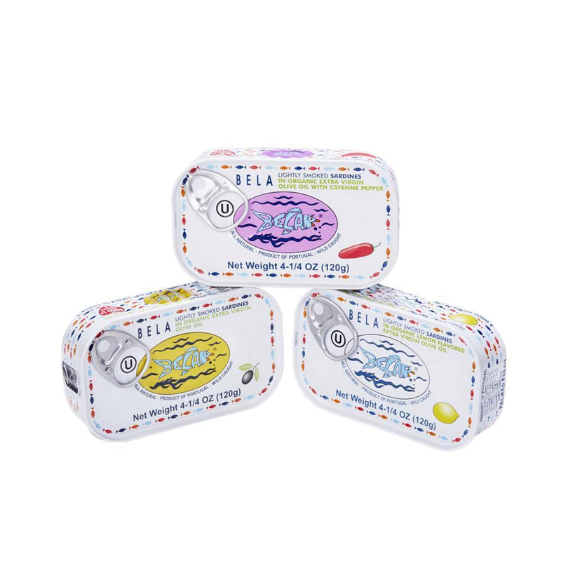 Bela O Sardines Olive Oil 4.25 Oz