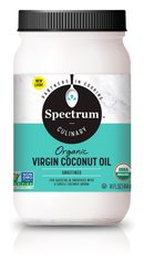 Spectrum Coconut Oil Unrefnd Og 14 Oz