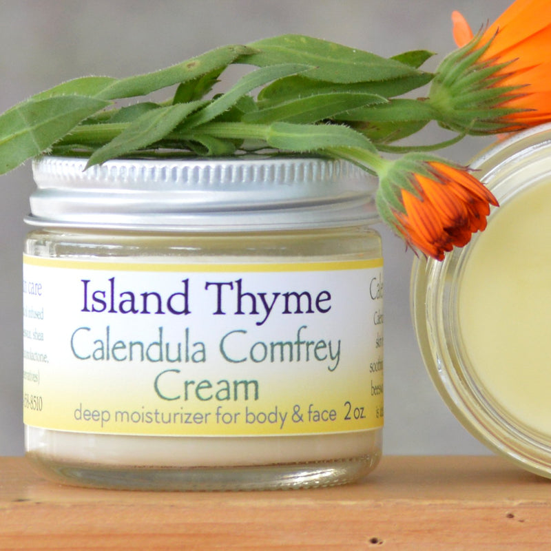Calendula Comfrey Cream Island Thyme