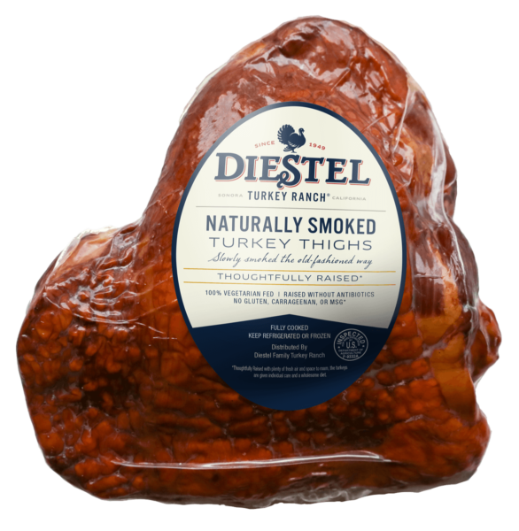 Diestel FROZ Smoked Turkey Thigh per lb