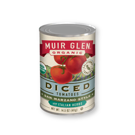 Muir Glen Org Diced Tomatoes Italian 14.5oz