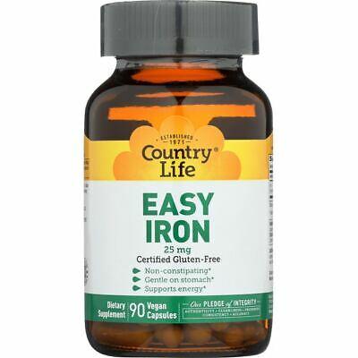 Country Life Easy Iron 25mg 90ct