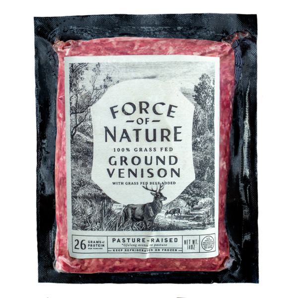 Force of Nature Ground  Venison 16 oz