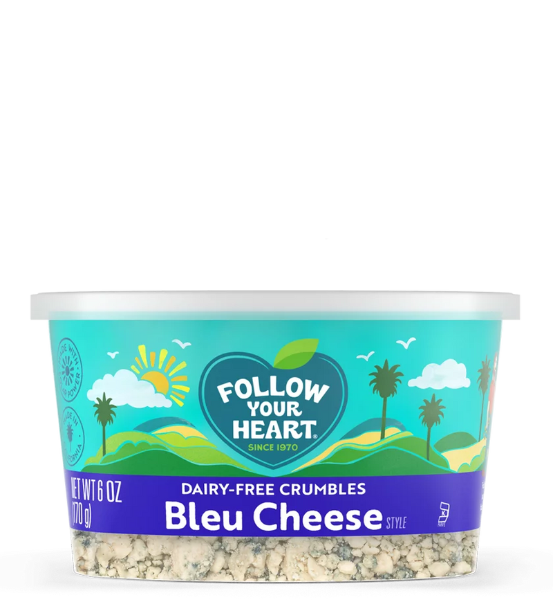 Follow Your Heart Vegan Blue Cheese Crumbles 6 oz