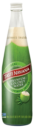 Taste Nirvana Real Coconut Water 23.6 Oz