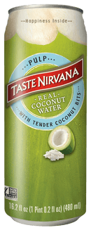 Taste Nirvana Coconut Water With Plp 16.2 Oz