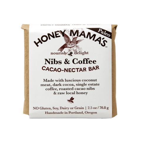 Honey Mamas Nib/cffe Cacao Nctr Bar Ogc 2.5oz