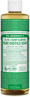Dr Bronners Almond Pure Castile Soap Ogc 16oz