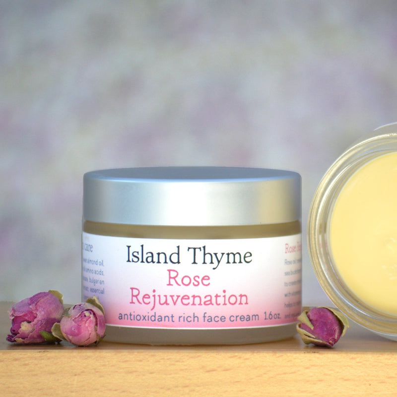 Rose Rejuvenation Face Cream-Island Thyme