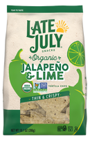 Late July Snacks Org Jalapeno Lime Tortilla Chips 11oz