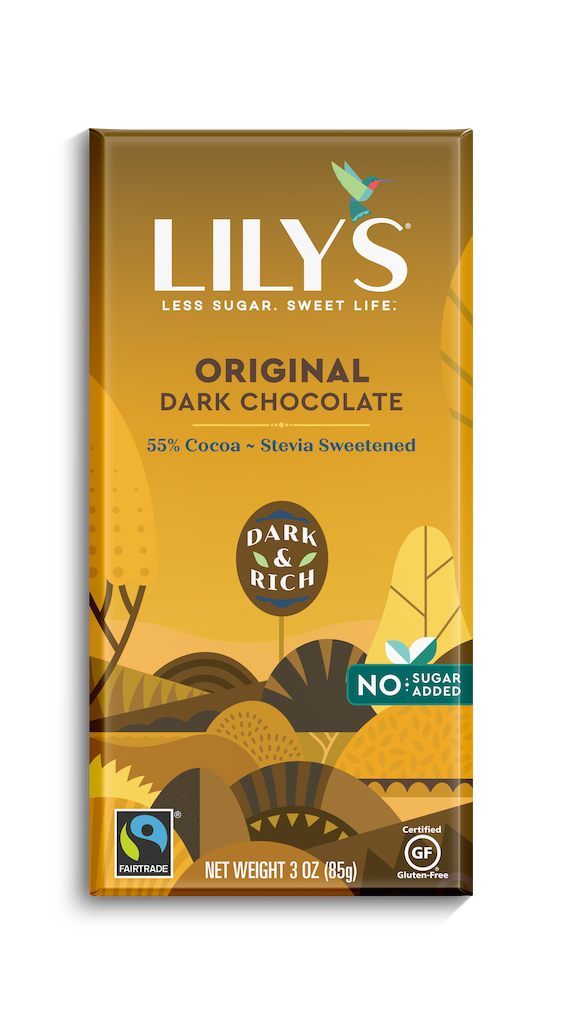 Lilys Original Dark Choc Bar 3 Oz