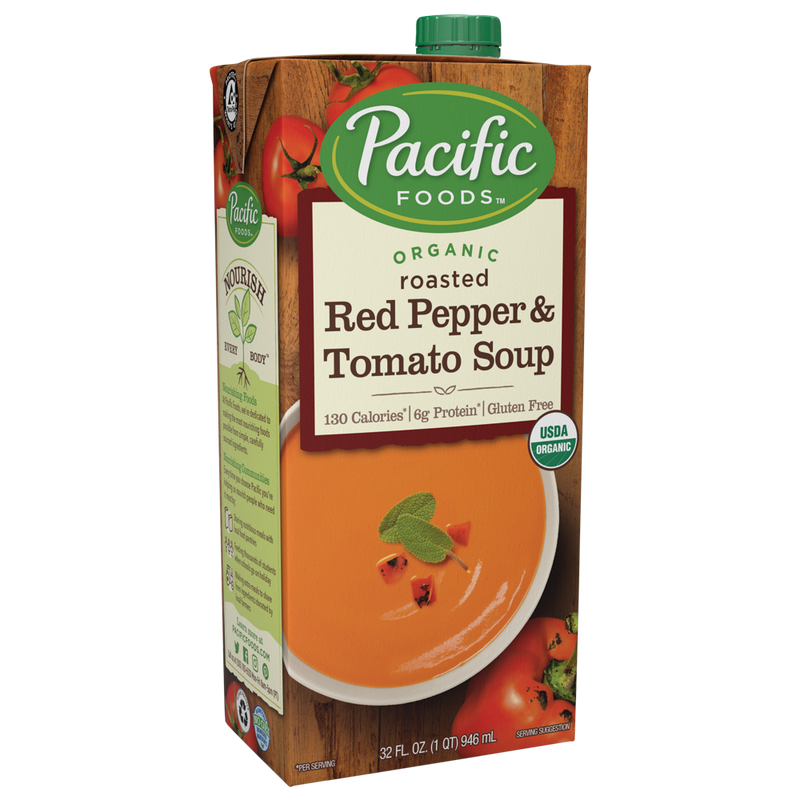Pacific Rst Pepper Tomato Soup Og 32 Oz