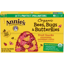 Annie's Bees, Bugs, Butterfly Fruit Snack .8 Oz (5pk)