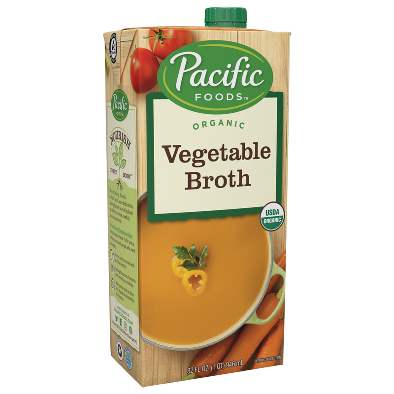 Pacific Vegetable Broth Og 32 Oz