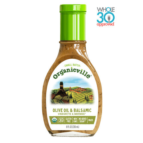 Organicville Olv Oil Blsmc Vngrtte Gf Og 8 Oz