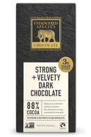 Endangered Dark Choc 88% Cocoa (panther) 3 Oz