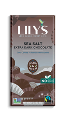 Lily's Sweets Stevia Sea Salt Dark Chocolate 2.8oz