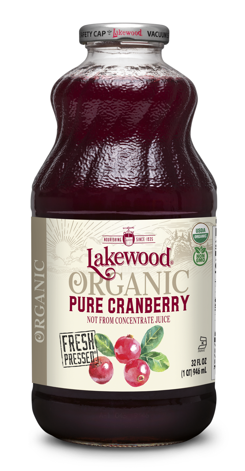 Lakewood Pure Cranberry Jce 32 Oz