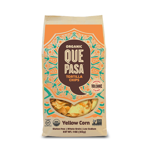 Que Pasa Tortilla Chips Yellow Corn Og 11 Oz