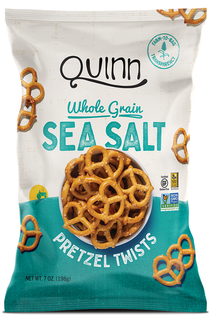 Quinn Snacks Clssc Sea Salt Pretzels Ogc 7 Oz