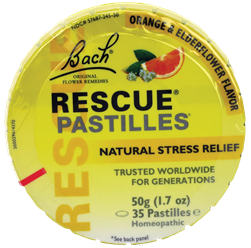 Bach Rescue Pastl Orng Elderflower 50g 35 Lz