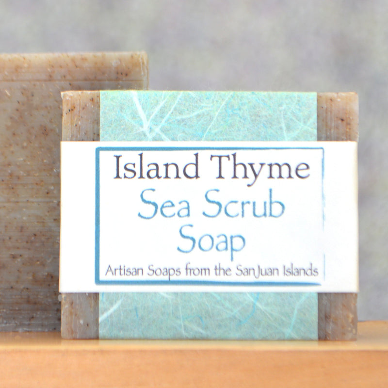 Island Thyme Sea Scrub Soap-Island Thyme
