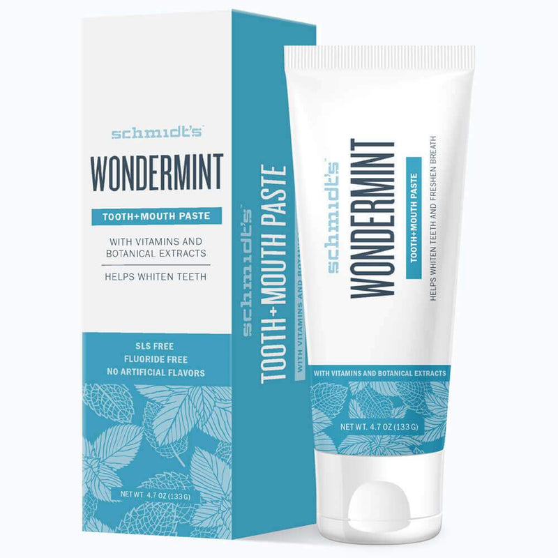 Schmidts Toothpaste Wondermint 4.7oz
