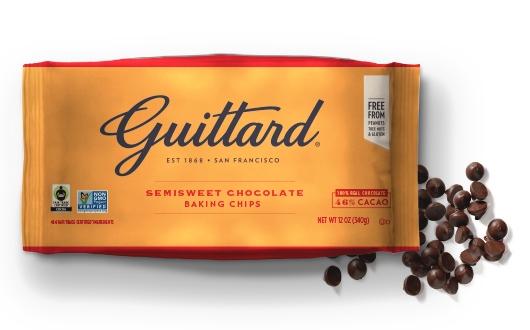 Guittard 46% Semi Swt Choc Chips 12 Oz