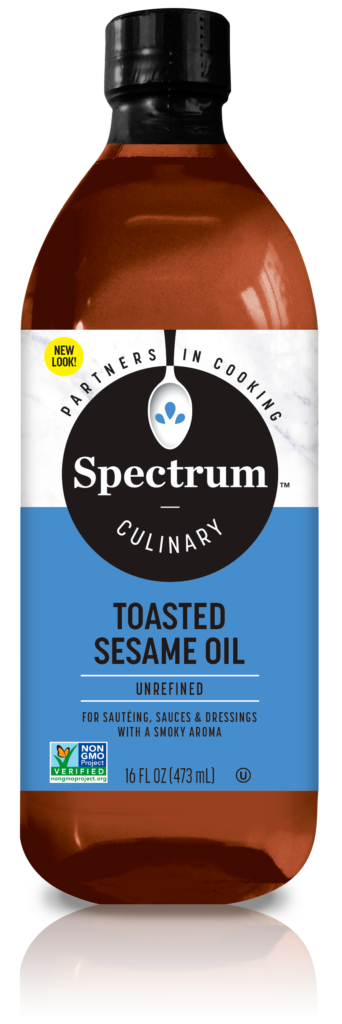 Spectrum Naturals Toasted Sesame Oil Unrefined 16oz