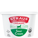 Straus Sour Cream Og 16 Oz