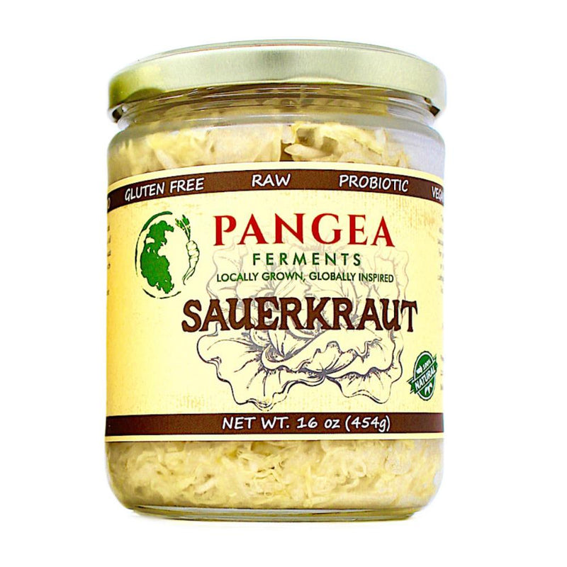 Pangea Ferments Org Sauerkraut 16 oz