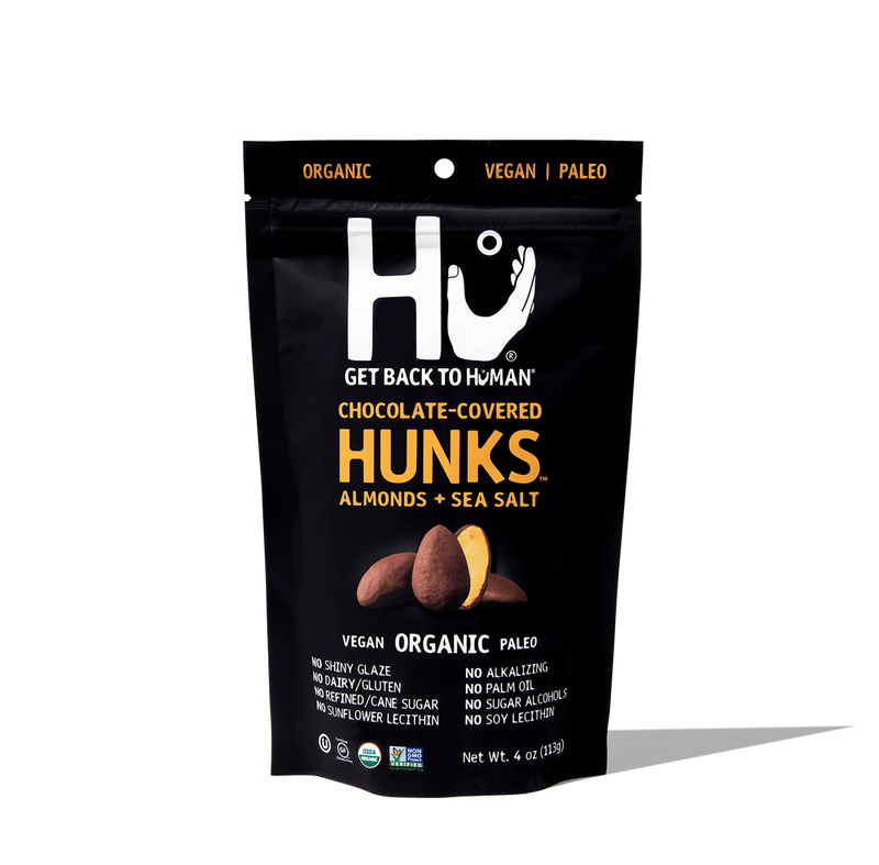 HU Kitchen Almond & Sea Salt Chocholate Hunks 4oz