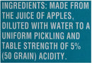 Org Apple Cider Vinegar Raw Bulk (per lb)