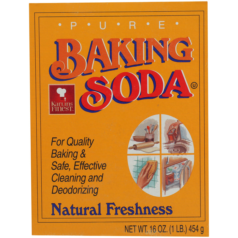 Karlins Baking Soda Pure 16 Oz