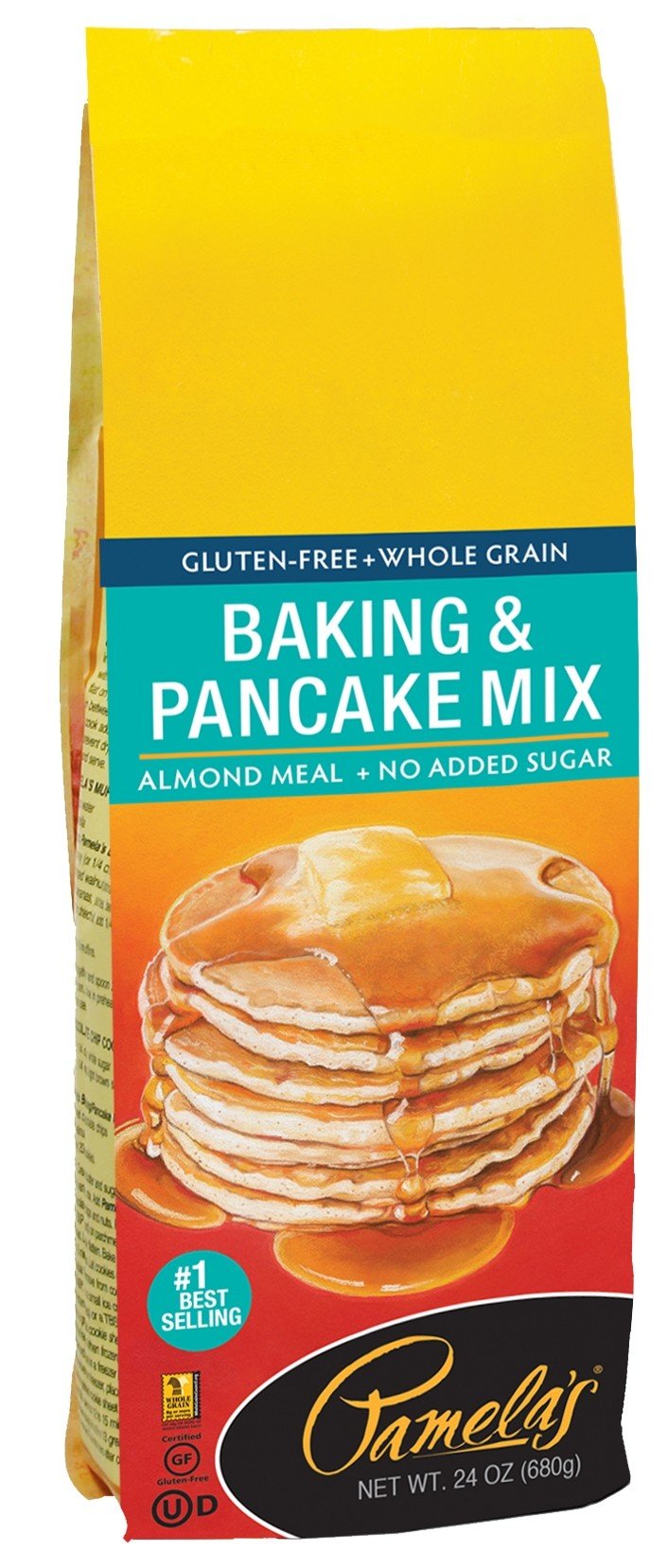 Pamelas Gluten Free Baking Pancake Mix 24 Oz