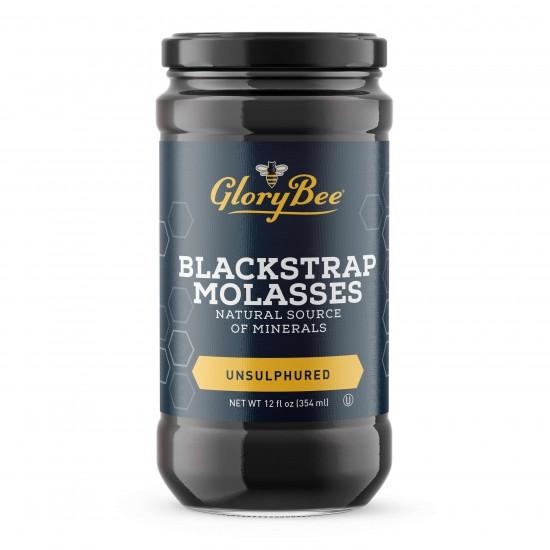 Glorybee Blackstrap Molasses 12 Oz