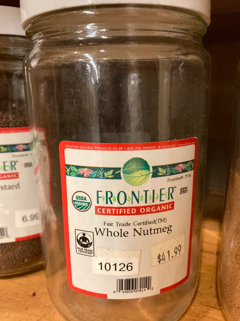 Frontier Whole Nutmeg $41.99 LB