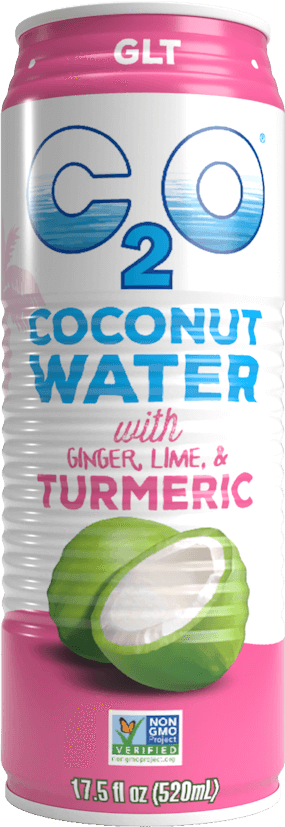 C2o Coconut Water Ginger Lime Turmeric 17.5oz