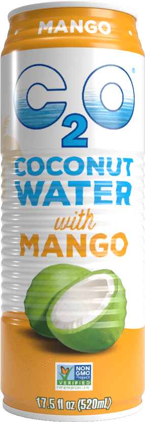 C2o Pure Coconut Water With Mango 17.5 Oz