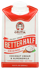 Califia Coffee Crmr Better Half Orig 16.9 Oz
