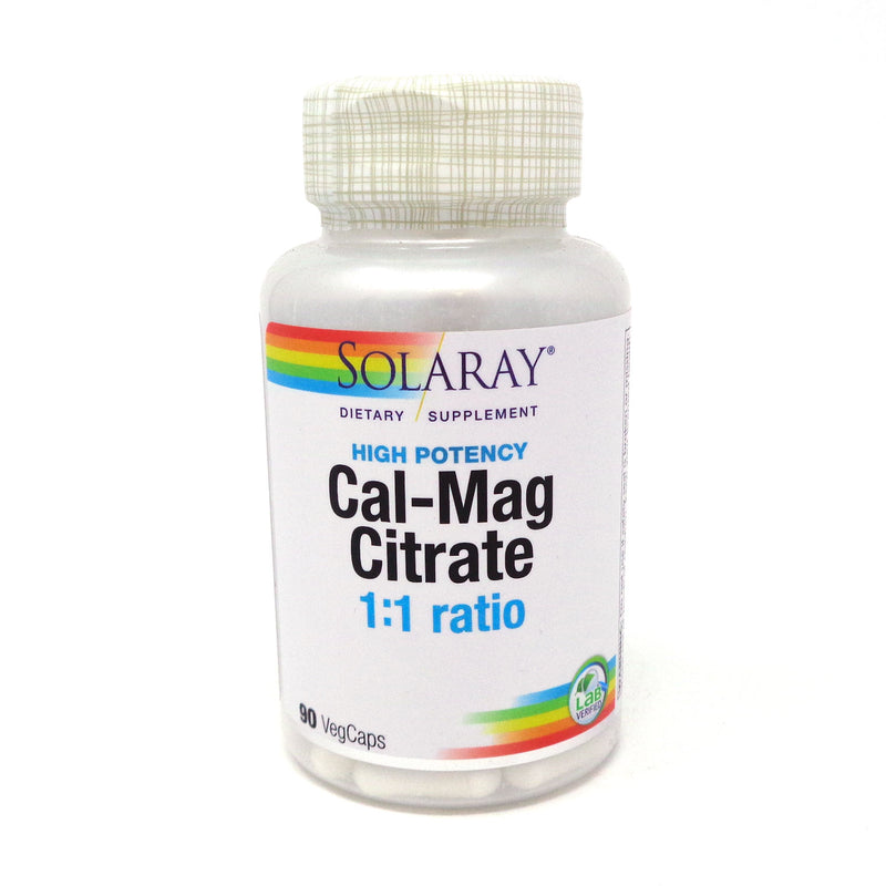 Solaray Calcium and Magnesium Citrate 90 ct