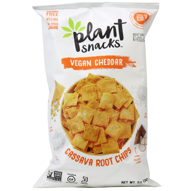 Plant Snacks Cassava Crunch Chdr Yuca Chp 5oz