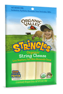 Org Valley String Cheese Mozz Lf Og 6 Oz