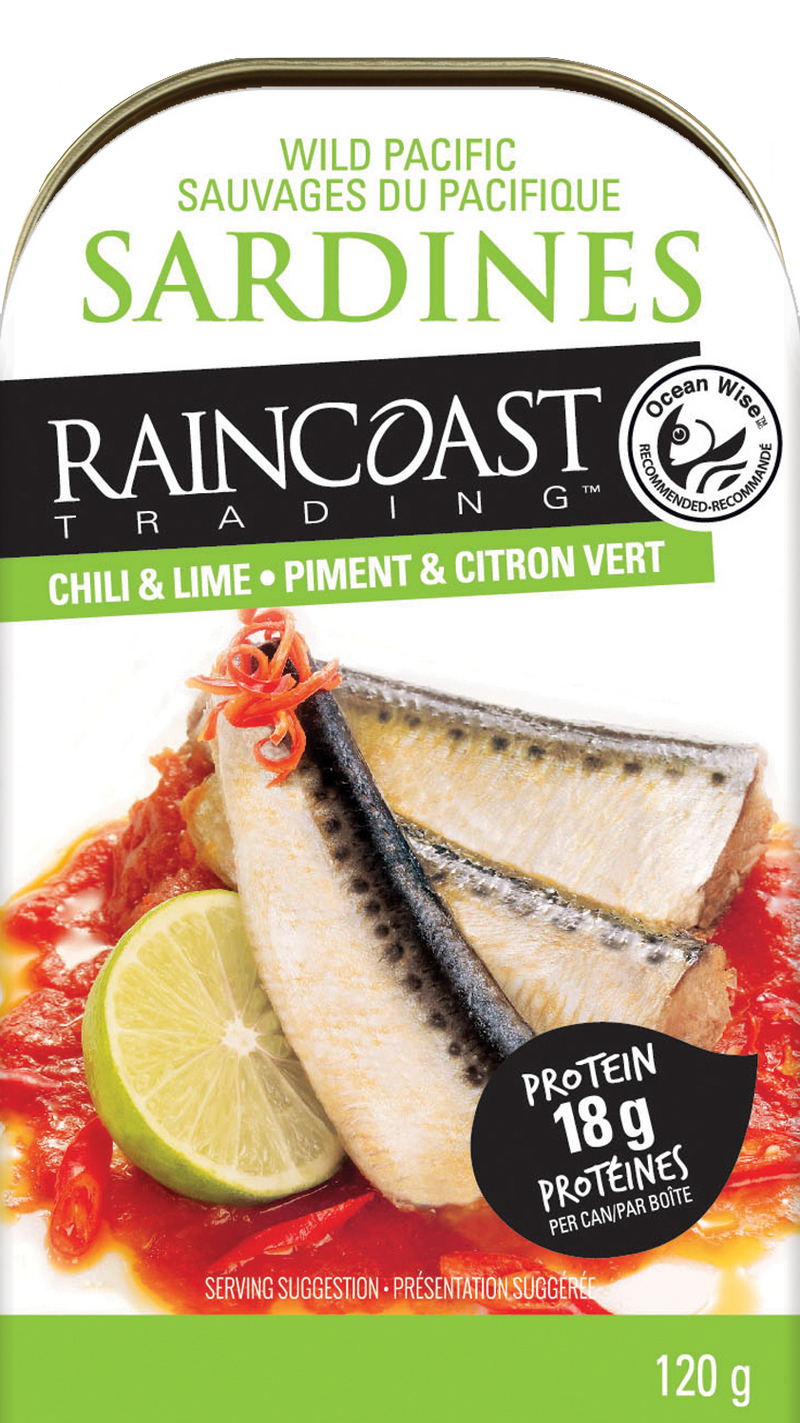 Raincoast Sardines Chili Lime 4.2 Oz