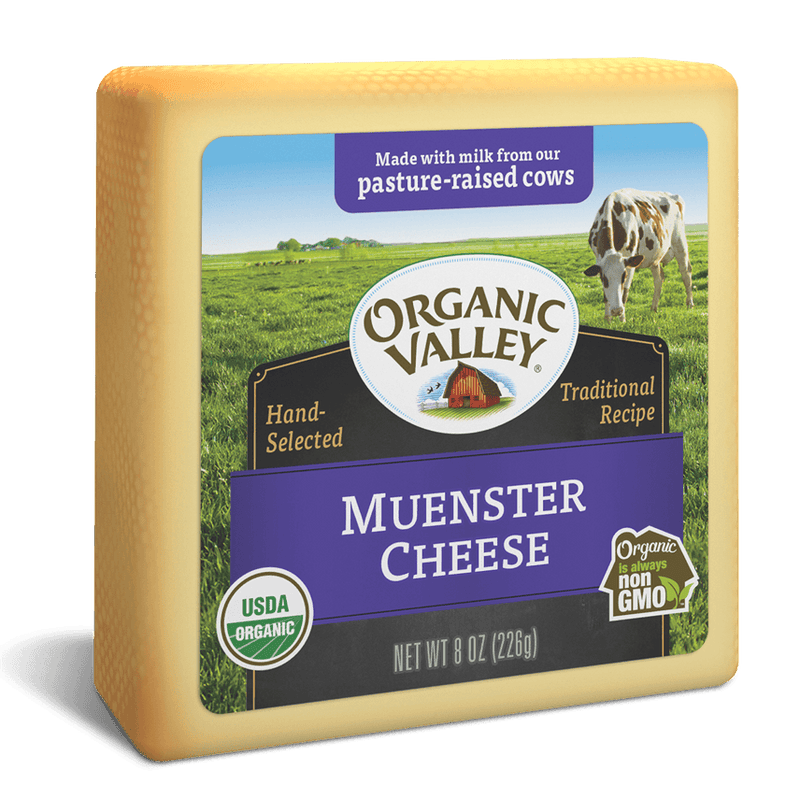 OV Org Muenster Cheese 8oz