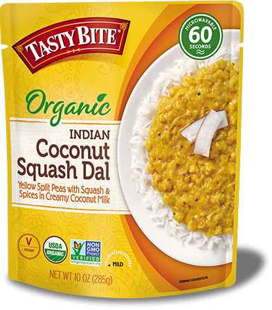 Tasty Bites Org Coconut Squash Dal 10oz