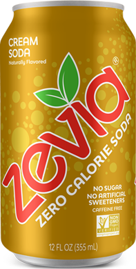 Zevia Cream Soda 12 Oz
