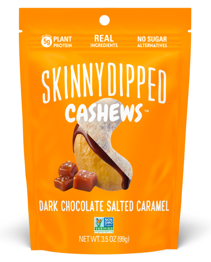 Skinny Dipped Cashew Chocolate Salted Caramel 3.5oz