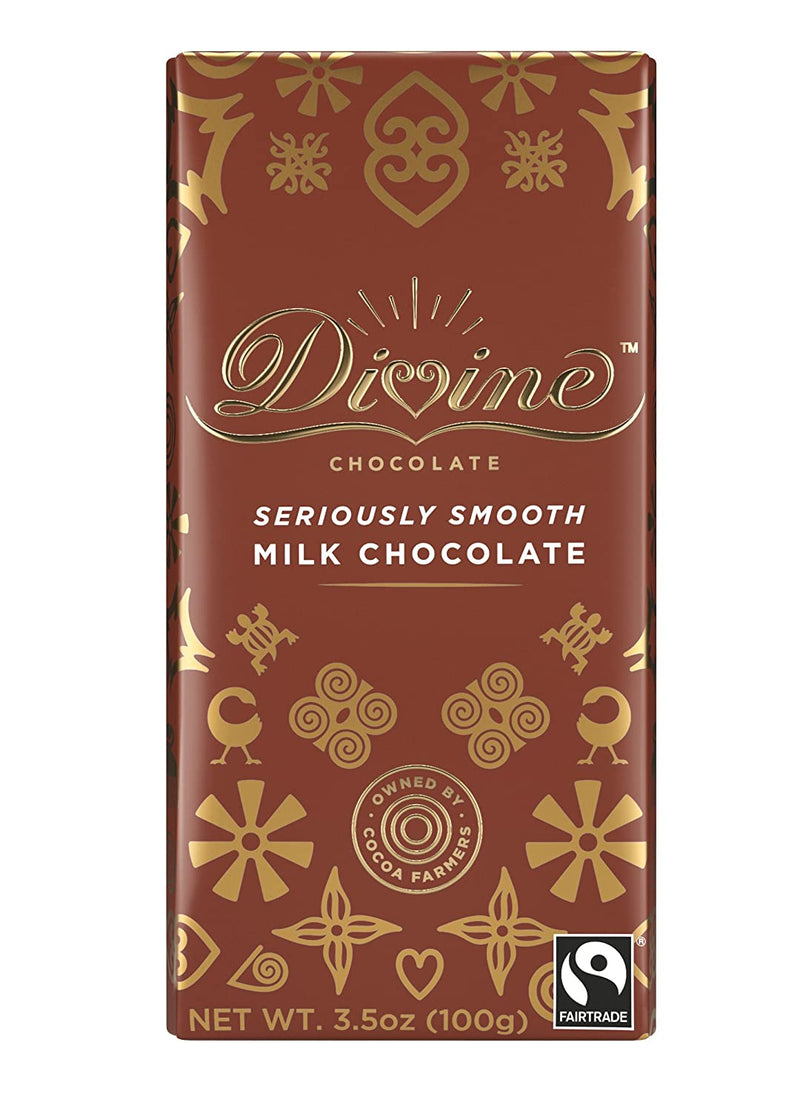 Divine Milk Chocolate Bar 3 Oz